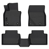 Auxko All Weather Floor Mats Fit for Mazda CX-30 AWD & FWD 2020-2024 2025 TPE Liners Accessories All Season Guard Odorless Anti-Slip Floor Mats for Mazda CX-30 2025 2024 2023 2022 2021 2020 Black