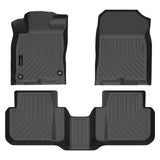 Auxko All Weather Floor Mats Fit for Honda Civic Hybrid 2026 2025 TPE Liners Accessories All Season Guard Odorless Anti-Slip Floor Mats for Honda Civic Hybrid 2025 Black