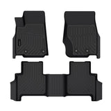 All Weather Floor Mats Fit for Jeep Grand Cherokee(WL Include 4xe, Not WK2 or WL75) 2022-2025 5 Seat Only TPE Rubber Liners All Season Guard Odorless Anti-Slip Floor Mats