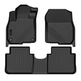 Auxko All Weather Floor Mats Fit for Honda CR-V 2017-2022 TPE Liners Accessories All Season Guard Odorless Anti-Slip Floor Mats for Honda CRV 2022 2021 2020 2019 2018 2017 Black