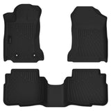 Auxko All Weather Floor Mats Fit for Subaru Outback 2020-2026 & Legacy 2020-2025 TPE Liners Accessories All Season Guard Odorless Floor Liner for Outback/Legacy 2025 2024 2023 2022 2021 2020 Black