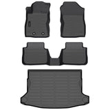 All Weather Floor Mats Cargo Mat Fit for Subaru Crosstrek 2024 2025 TPE Rubber Liners Crosstrek 2024 2025 Accessories Set All Season Guard Odorless Anti-Slip Floor Mats Cargo Liner