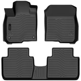 Auxko All Weather Floor Mats Fits for Honda HR-V Include Hybrid 2023 2024 2025 2026 TPE Rubber Liners All Season Guard Odorless Anti-Slip Mats for 1st & 2nd Row