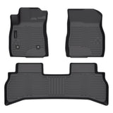 All Weather Floor Mats Fit for Chevrolet Chevy Trailblazer FWD 2021-2025 2026 TPE Rubber Liners Trailblazer FWD 2021-2025 2026 Accessories Set All Season Guard Odorless Anti-Slip Floor Mats
