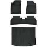 Auxko All Weather Floor Mats Cargo Mat for Hyundai Kona EV 2024 2025 TPE Liners Accessories Guard Odorless Anti-Slip Floor Liners Trunk Liner for 2024 2025 Hyundai Kona EV