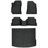 Auxko All Weather Floor Mats Cargo Mat for Hyundai Kona Not for EV 2024 2025 TPE Liners Accessories Guard Odorless Anti-Slip Floor Liners Trunk Liner for 2024 2025 Hyundai Kona