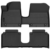 Auxko All Weather Floor Mats for Hyundai IONIQ 5 2025 Limited/XRT Movable Console Model TPE Liners All Season Accessories Guard Odorless Anti-Slip Floor Liners for Hyundai IONIQ 5 2025 Limited XRT