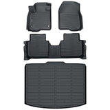 Auxko All Weather Floor Mats Cargo Liner Fit for Honda CR-V 2023 2024 2025 2026 (Not Hybrid) TPE Rubber Liners Set CRV Accessories Cargo Liner for Lowest Position