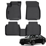 All Weather Floor Mats Fit for Honda Accord 2023 2024 2025 2026 Include Hybrid TPE Rubber Liners Set Accord Accessories All Season Guard Odorless Anti-Slip Floor Mats