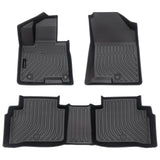 Auxko All Weather Floor Mats Cargo Mat Fit for Hyundai Tucson Gasoline 2022-2025 TPE Liners Tucson 2022-2025 Accessories Set All Season Guard Odorless Anti-Slip Floor Mats