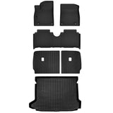 Auxko All Weather Floor Mats Cargo Mat with Backrest Mat for 2025 Hyundai Ioniq 5 N TPE Liners Accessories Guard Odorless Anti-Slip Floor Liners & Trunk Liner & Back Seat Protectors for New Ioniq 5 N