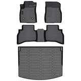 Auxko All Weather Floor Mats Cargo Mat Fit for Chevrolet Chevy Trailblazer AWD 2026 2025 2024 2023 2022 2021 TPE Floor Liner Trunk Mat Trailblazer Accessories All Season Odorless Anti-Slip Black