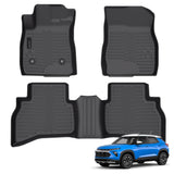 All Weather Floor Mats Fit for Chevrolet Chevy Trailblazer AWD 2021-2025 2026 TPE Rubber Liners Trailblazer AWD 2021-2025 2026 Accessories Set All Season Guard Odorless Anti-Slip Floor Mats