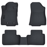 Auxko All Weather Floor Mats Fits for Subaru Forester 2025 (Not for Hybrid or Wilderness) TPE Liners Accessory for Subaru Forester 2025 All Season Odorless Anti-Slip Floor Mats Black