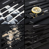 Auxko All Weather Floor Mats Fits for Ford Explorer 2020-2024 2025 7 Seat Full Set TPE Rubber Liners Set All Season Guard Odorless Anti-Slip Floor Mats for 1st & 2nd & 3rd Row