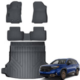 Auxko All Weather Floor Mats Cargo Mat Fit for Subaru Forester 2025 (Not for Hybrid) TPE Liners Accessorise for Subaru Forester 2025 All Season Guard Odorless Anti-Slip Floor Mats Cargo Liner