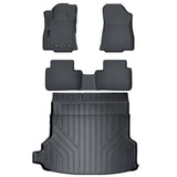 Auxko All Weather Floor Mats Cargo Mat Fit for Subaru Forester 2025 (Not for Hybrid) TPE Liners Accessorise for Subaru Forester 2025 All Season Guard Odorless Anti-Slip Floor Mats Cargo Liner