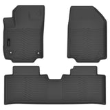 Auxko All Weather Floor Mats Fit for Chevrolet/Chevy Equinox 2025 2026 (Not EV) TPE Rubber Liners Set All Season Guard Odorless Anti-Slip Floor Mats