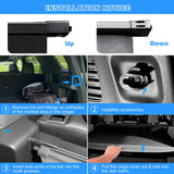 AUXKO Retractable Cargo Cover for Honda Passport 2027 2026, Carbon Fiber