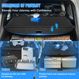 AUXKO Retractable Cargo Cover for GMC Acadia/Chevy Traverse 2025 2024/ Buick Enclave 2025, Trunk Cover Luggage Security Shade Cover Shielding Shade Anti-Peeping Luggage Privacy Screen, Carbon Fiber