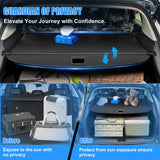 AUXKO Retractable Cargo Cover for Honda Passport 2027 2026, Carbon Fiber