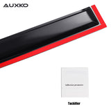 AUXKO Rain Guards for Hyundai Santa FE 2024 2025, Window Vent Visor Accessory - 3M Tape Rain Guard Window Visors for Santa FE Car Windows, Tape-On Side Window Wind Deflectors & Visors Smoke