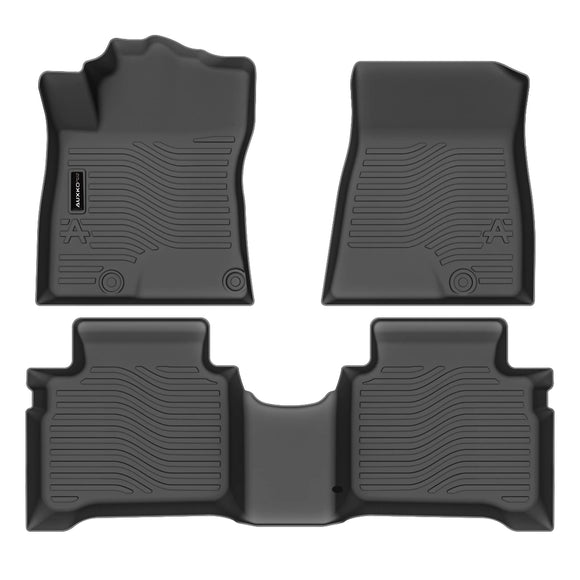 All Weather Floor Mats Fit for 2023 2024 2025 Kia NIRO(Include Hybrid Not PHEV or EV) TPE Rubber Liners Set NIRO Accessories All Season Guard Odorless Anti-Slip Floor Mats