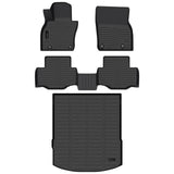 Auxko All Weather Floor Mats Cargo Mat Fit for 2025 Mazda CX-70 & CX70 PHEV TPE Liners Mazda CX70 Accessories All Season Guard Odorless Anti-Slip Floor Mats Trunk Liner