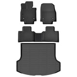 Auxko All Weather Floor Mats Cargo Mat Fit for Lexus RX RX350 RX350h RX500h 2025 2024 2023(Not for RX450h+) TPE Floor Liner Trunk Mat RX Accessories All Season Odorless Anti-Slip Black