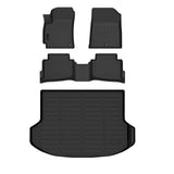 Auxko All Weather Floor Mats Cargo Mat for Kia Seltos 2024 2025 2026 TPE Liners All Season Accessories Guard Odorless Anti-Slip Floor Liners Trunk Tray for Kia Seltos 2026 2025 2024