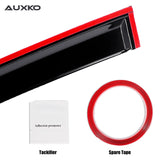 AUXKO Rain Guards Window Visors for Toyota Grand Highlander 2024 2025 - Updated with 3M Tape Tape-On Side Window Wind Deflectors & Visors Accessories for Toyota Grand Highlander Car Windows Black