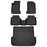 Auxko All Weather Floor Mats Cargo Mat Fit for Subaru Outback/Legacy 2020-2025 TPE Liners Accessories All Season Guard Odorless Anti-Slip Floor Mats Trunk Mat for Subaru Outback 2020-2025 Black