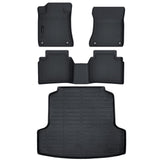Auxko All Weather Floor Mats Cargo Mat Fit for Nissan Altima 2025 2024 2023 2022 2021 2020 2019 TPE Floor Liner Trunk Mat Altima Accessories All Season Odorless Anti-Slip Black