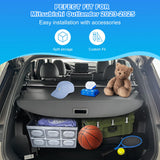 AUXKO Retractable Cargo Cover for Mitsubishi Outlander 2025-2022, Trunk Cover Luggage Security Shade Cover for 2025 2024 Outlander Shielding Anti-Peeping Privacy Screen Carbon Fiber(Not for Sport)