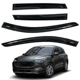 AUXKO 4Pcs Rain Guards for Ford Escape 2020¡§C2025, Easy-to-Install Rain Guards for Car Window - Out-Channel Vent Visors Accessories for Ford Escape, Side Window Wind Deflectors & Visors
