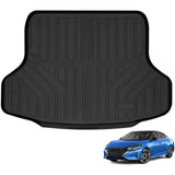 Auxko All Weather Cargo Mat Fit for Nissan Sentra 2025 2024 2023 2022 2021 2020 TPE Trunk Liner Sentra Accessory All Season Guard Odorless Anti-Slip Black