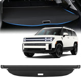 AUXKO Retractable Cargo Cover for Hyundai Santa Fe 2026 2025, Trunk Cover Luggage Security Shade Cover for 2026-2024 Hyundai Santa Fe Shielding Shade Anti-Peeping Luggage Privacy Screen, Carbon Fiber