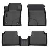 Auxko All Weather Floor Mats for Ford Maverick Gasoline 2022-2024 2025 & Bronco Sport 2021-2024 TPE Liners Maverick Bronco Sport Accessories Set All Season Odorless Anti-Slip Floor Mats