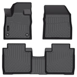 Auxko All Weather Floor Mats Fit for Lincoln Nautilus 2024 2025 2026 TPE Floor Liner Trunk Mat Nautilus Accessories All Season Odorless Anti-Slip Black