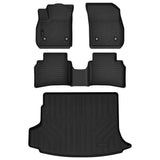 Auxko All Weather Floor Mats Cargo Mat Fit for Buick Envision 2021-2025 2026 TPE Liners Accessories All Season Guard Odorless Anti-Slip Floor Mats Cargo Mat Black