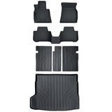 Auxko All Weather Floor Mat & Cargo Mat with Back Seat Mat Fit for BMW X3 30/M50 2025 TPE Floor Liner Mat Accessories for BMW X3 2025 All Season Odorless Anti-Slip Black