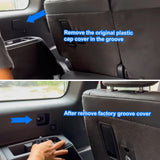AUXKO Retractable Cargo Cover for Toyota Land Cruiser Prado J250 LC250 2024 2025 Lexus GX550, Trunk Cover Security Cover Shielding Shade Anti-Peeping Privacy Screen, Carbon Fiber