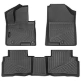 Auxko All Weather Floor Mat & Cargo Mat Fit for 2025 2024 2023 2022 Hyundai Tucson Hybrid(Not PHEV) TPE Liner Tucson Accessory Set All Season Odorless Anti-Slip Floor Liner