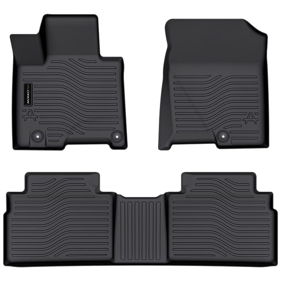 Auxko All Weather Floor Mats for 2025 2024-2022 Hyundai Tucson Plug-in Hybrid TPE Floor Mats Liners Black Tucson Accessories All Season Guard Odorless Anti-Slip