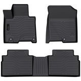 Auxko All Weather Floor Mats for 2025 2024-2022 Hyundai Tucson Plug-in Hybrid TPE Floor Mats Liners Black Tucson Accessories All Season Guard Odorless Anti-Slip