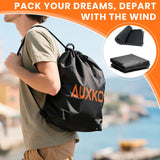 AUXKO 15 Cubic Ft Waterproof Rooftop Cargo Carrier for Truck Bed & All Vehicles with/without Roof Rack, Foldable Roof Bag with 6 Adjustable Bungee Straps, Combination Lock, Anti-Slip Mat, 6 Door Hooks