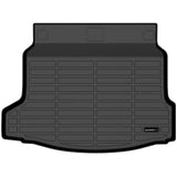 Auxko All Weather Cargo Mat Fit for Honda Civic Hatchback 2026 2025-2022 (Not for Sedan) TPE Rubber Cargo Tray Accessoris All Season Guard Odorless Anti-Slip Trunk Liner Black