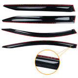 AUXKO Window Rain Guard for Kia Sportage 2023 2024 2025 2026 LX EX SX Prestige X-Pro X-Line Tape-On Shatterproof Sun Smoke Guard Vent Visor Side Wind Deflectors Accessories for Kia Sportage 2023-2026