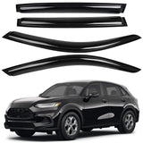 AUXKO Window Rain Guard for Honda HRV 2023 2024 2025 2026 Outside Tape-On Shatterproof Sun Smoke Guard Vent Visor Side Window Wind Deflectors Accessories for Honda HR-V 2023 2024 2025 2026