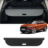 AUXKO Retractable Cargo Cover for Audi Q5 SQ5 2024-2018, Trunk Cargo Cover Luggage Security Shade Cover for 2024 Audi Q5 Shielding Anti-Peeping Luggage Privacy Screen, Carbon Fiber(Not for Sportback)
